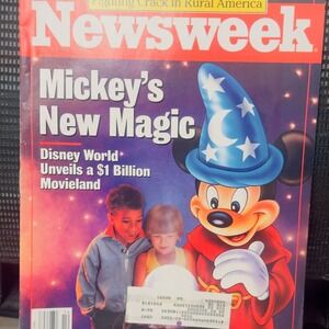 Newsweek 4/4/1989-Disney World-Mickey Mouse-FN: (1989)